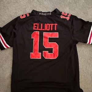 OSU blackout edition Ezekiel Elliot Football Jersey